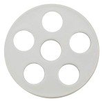 EISCO 15cm Porcelain Desiccator Plate with Holes