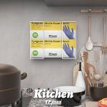 Glove and Tissue Box Holder with Rack