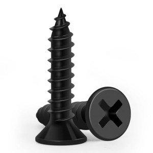 FIXLINK Premium Flat Head Wood Screws - 120 Pack