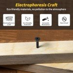 FIXLINK Premium Flat Head Wood Screws - 120 Pack