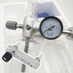 Oxygen Flow Meter 0-5 LPM Acrylic Fittings