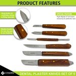 Dental Mixing Spatula and Knife Set (6 Pcs)
