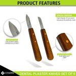 Dental Mixing Spatula and Knife Set (6 Pcs)