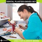 Dental Mixing Spatula and Knife Set (6 Pcs)