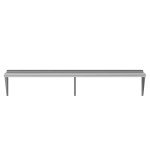 AmGood 72" Stainless Steel Wall Shelf - NSF Certified