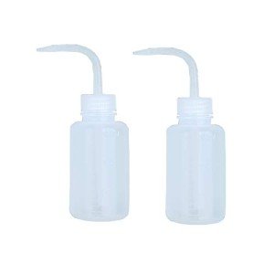 150ml Translucent Plastic Safety Wash Bottles - 2 Pack
