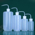 150ml Translucent Plastic Safety Wash Bottles - 2 Pack