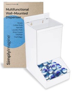 Laundry Pods Container - Acrylic Organizer Dispenser