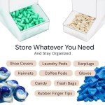 Laundry Pods Container - Acrylic Organizer Dispenser