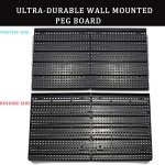 Multi-Color Wall-Mounted Parts Rack Organizer