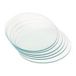 50mm Watch Glass Set - 6 Packs, Smooth Edges