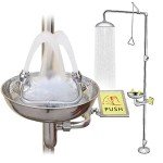 Emergency Eyewash Station for Chemical Safety