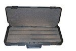 Durable Foam-Inserted Case for 3 Hydrometers