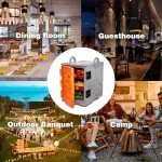 82 Quart Insulated Food Carrier with Wheels