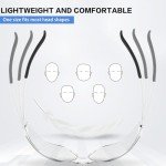 24 Pack Safety Glasses with Clear Lenses