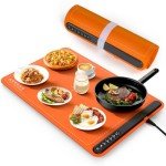 Electric Food Warming Mat with Adjustable Temperature