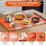 Electric Food Warming Mat with Adjustable Temperature