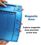 Large Heat Resistant Silicone Soldering Mat 932°F