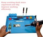 Large Heat Resistant Silicone Soldering Mat 932°F