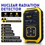 Rechargeable Geiger Counter Radiation Detector with LCD