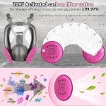 Reusable Full-Face Respirator Mask with Filters