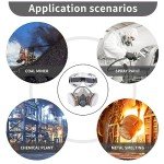 Reusable Half Face Respirator for Organic Vapors