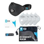 RZ M2 Reusable Dust Mask - XL Black