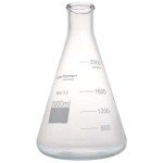 Cole-Parmer 2000 mL Glass Erlenmeyer Flask