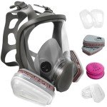 Full Face Respirator with 2097 & 6001CN Filters