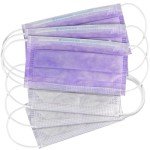 Dispoable Lavender Procedure Masks with Soft Lining