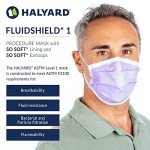 Dispoable Lavender Procedure Masks with Soft Lining