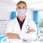 Dispoable Lavender Procedure Masks with Soft Lining