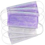 Dispoable Lavender Procedure Masks with Soft Lining