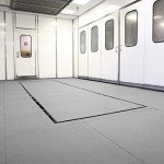 Grippy Paint Booth Mat 32" x 100' - Gray