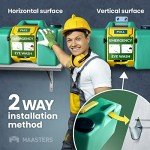 8-Gal Portable Wall-Mount Eye Wash Station