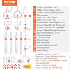 VEVOR 32PCS 24/40 Chemistry Glassware Kit