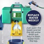 8-Gal Portable Wall-Mount Eye Wash Station