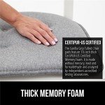 Gorilla Grip Memory Foam Chair Cushion Set of 6