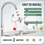 Huanyu 360° Faucet-Mounted Emergency Eye Wash Station