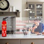 8-in-1 Portable Fire Extinguisher with Wall Mount