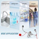 Huanyu 360° Faucet-Mounted Emergency Eye Wash Station