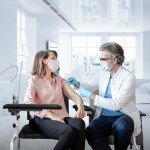 Comfortable Padded Blood Drawing Chair with Drawer