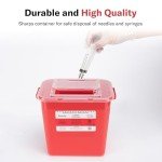 Alcedo 2-Gallon Sharps Container 3-Pack