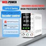 NICE-POWER 30V 10A Adjustable DC Bench Power Supply