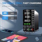 30V 10A Adjustable DC Power Supply with USB