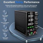 30V 10A Adjustable DC Power Supply with USB