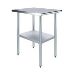Stainless Steel 30" x 24" Work Table