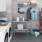 Jefferson Stainless Steel Table with Shelf, 24" x 36