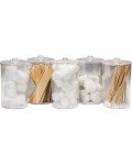 Clear Sundry Jars Set of 5 - BV Medical