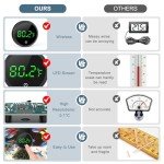 Wireless Digital Aquarium Thermometer with Fast Refresh